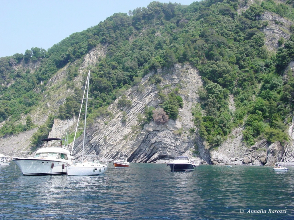 Italy - Camogli - Flysh del Monte Antola